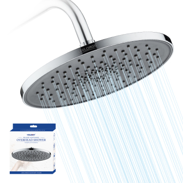 Leelongs Factory Hot-Sale 25cm Round Plastic Oversized Bathroom Shower Head
