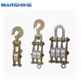 Two Sheave Iron Hoisting Pulley Block