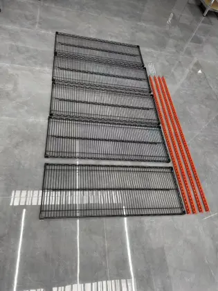 Heavy-Duty Bolt-Together Wire Shelving Unit