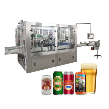 Pet Aluminum Tin Can Filling Machine for Juice, Carbonated Beer Canning and Sealing