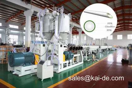 ppr-gf-ppr pipe extrusion machine for sale