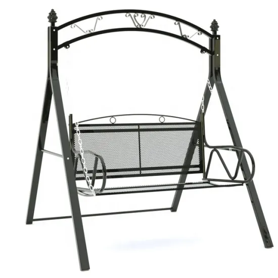 Modern 2-Person Outdoor Indoor Patio Porch Swing Chair