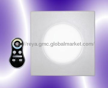 25x25cm Dimbare LED deelvenster verlichting met RF-controller