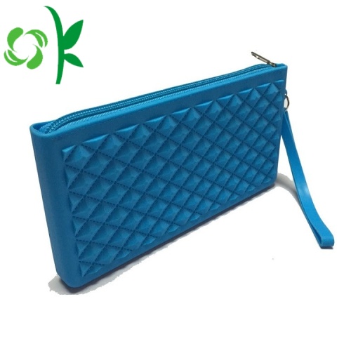 Quà tặng khuyến mãi Silicone Tuỳ Zipper Trung Coin Purse