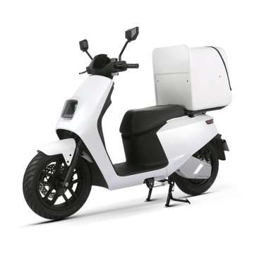 High-Tech 72V Electric Motorcycle with Bosch Motor, Swappable Lithium Battery, GPS BMS, IoT Control, and Advanced Safety Features for Efficient Delivery Operations
