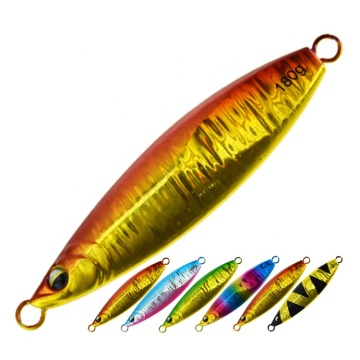 Factory Wholesale 5 Color Metal Jig Lures for Fast Fall Slow Jigging (60g/80g/100g)