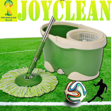 Joyclean 360 Cleaning Mop with Microfiber Mop Head and Hand Press Mop Pole