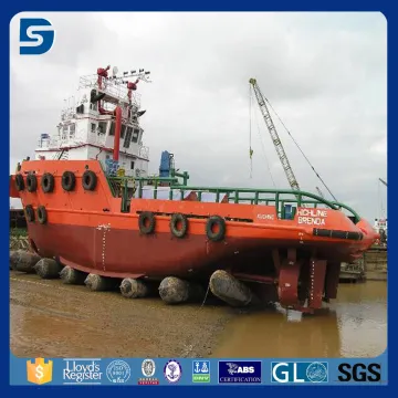 1.2x20m high pressure rubber marine airbag for ship launching