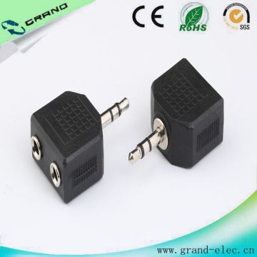 3.5MM Stereo Plug to 2*3.5MM Mono/Stereo Jack Stereo Plug manufacturer