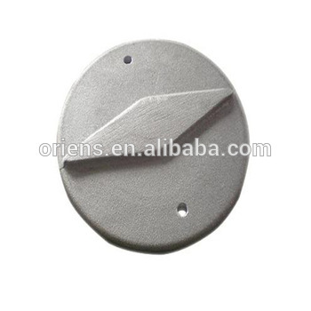 New design simple aluminum round sand casting products