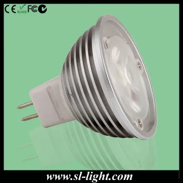 inserted light Dimmable 3x1W MR16 LED Spotlight