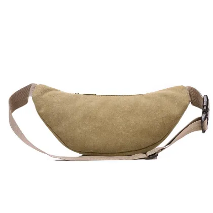Durable Canvas Unisex Women Pack Sport Waist Bag