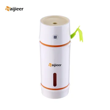 Ultrasonic Portable Bamboo Cool Mist Humidifier 130ml