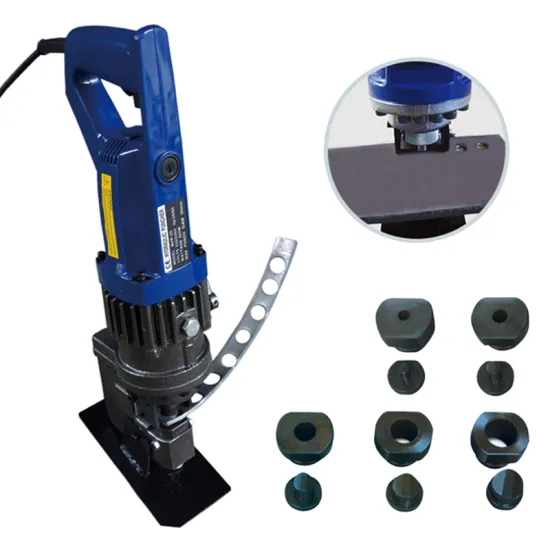 Portable Electric Hydraulic Hole Puncher for 110V/220V Sheet Metals and Angle Iron - MHP-20