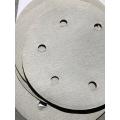 9inch no hole white calcined alumina disc