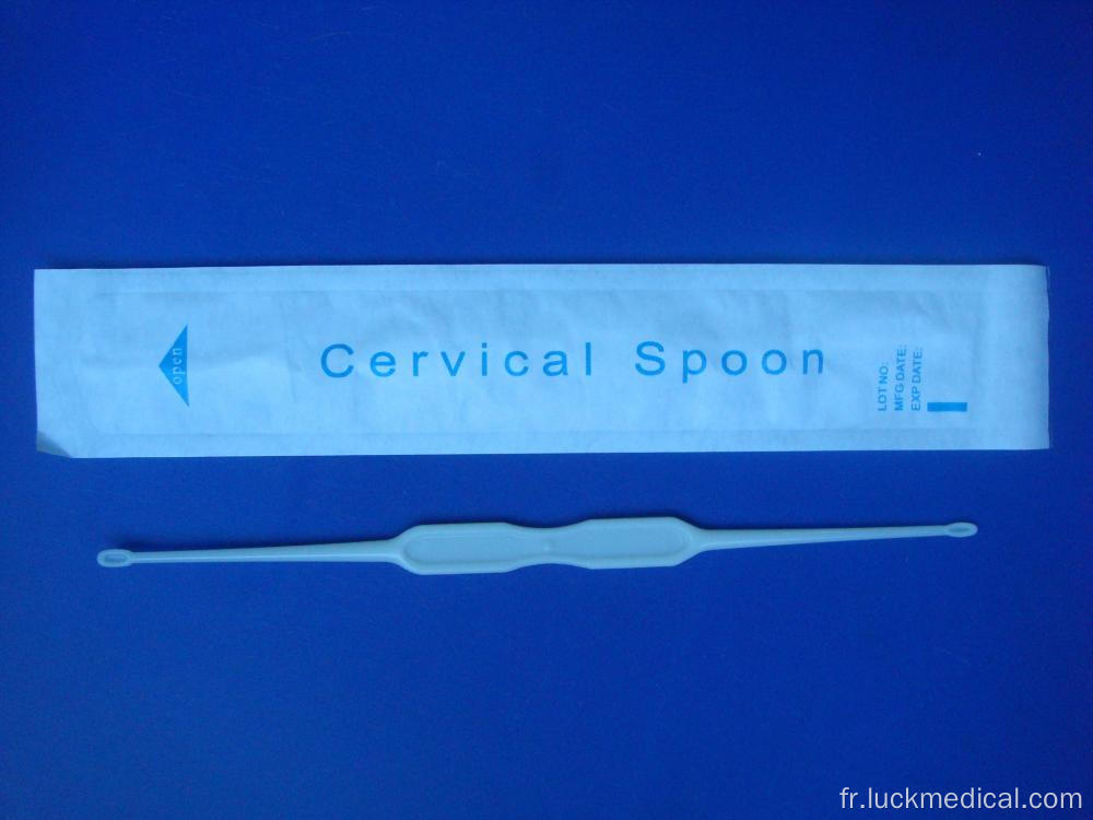 Spatule d&#39;échantillonnage à cellules cervicales jetables médicales