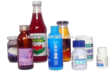 Adhesive Glass /Plastic Whole Circular Round Bottle Labeling Machine