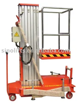 4 wheel aluminium alloy working platform