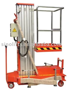 4 wheel aluminium alloy working platform