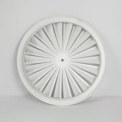 Round Swirl Diffusers with 22/24 Fixed Blades
