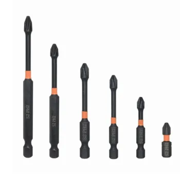 Professional Electric Screwdriver Bit: S2 Alloy Steel with High Impact Resistance