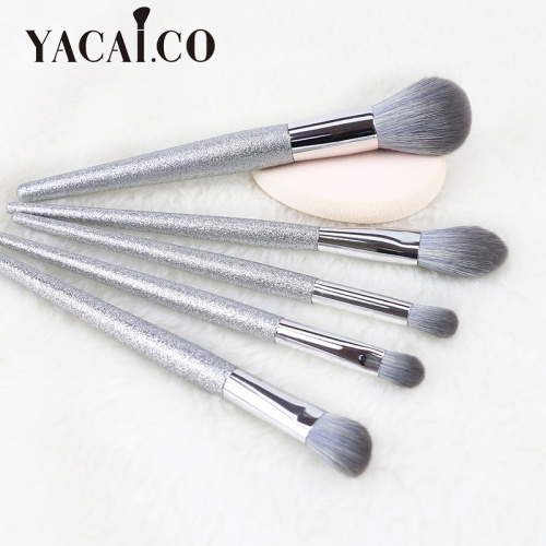 ʻO nā lauoho synthetic lauoho nani cosmetic makeup brushes set