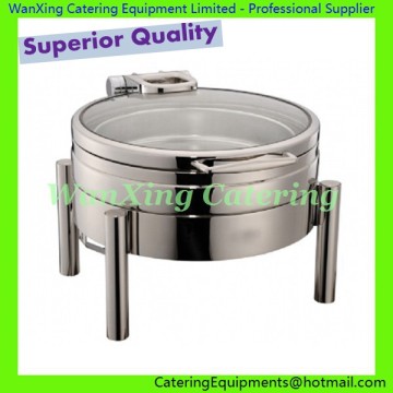Round Glass Lid Chafing Dish 4060L-2F