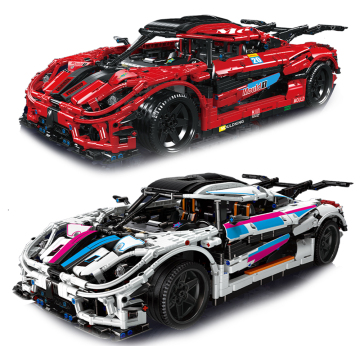 Σούπερ μούχλα αυτοκινήτου King 13121 Koenigsegg Model Building Blocks Set: Ένα συναρπαστικό δώρο για ενήλικες και παιδιά