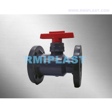 CPVC Plastic Flanged Ball Valve 3 inch