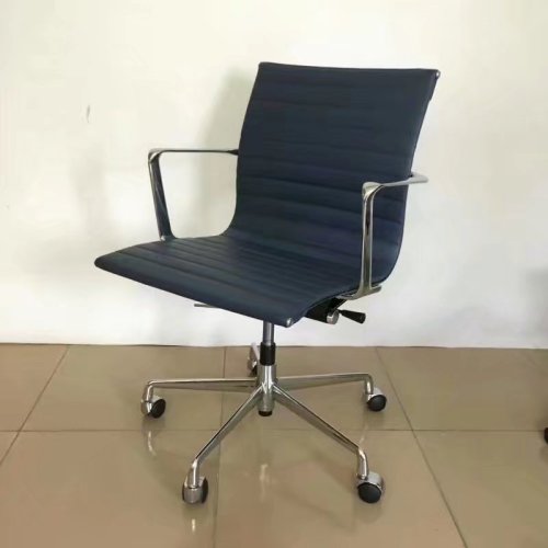 Silla de gestión de aluminio silla de oficina clásica moderna