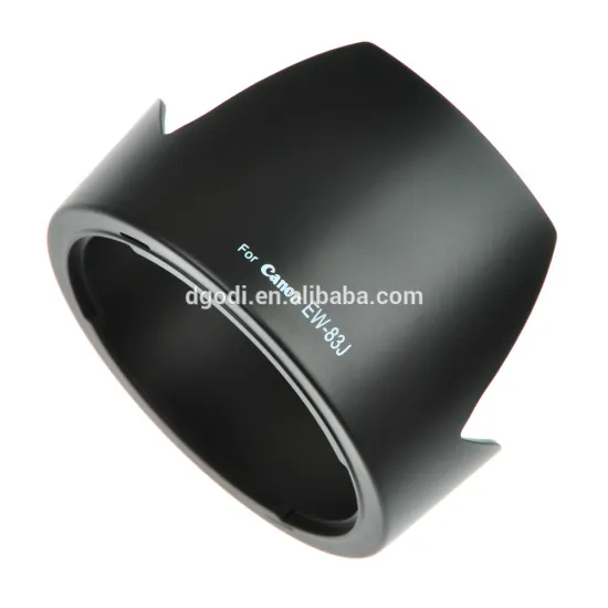 49mm-77mm cnc machining matt black anodized aluminum lens hood