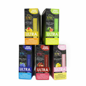 Одноразовый вейп -фюме Ultra 2500 Puffs Lush Lush Ice