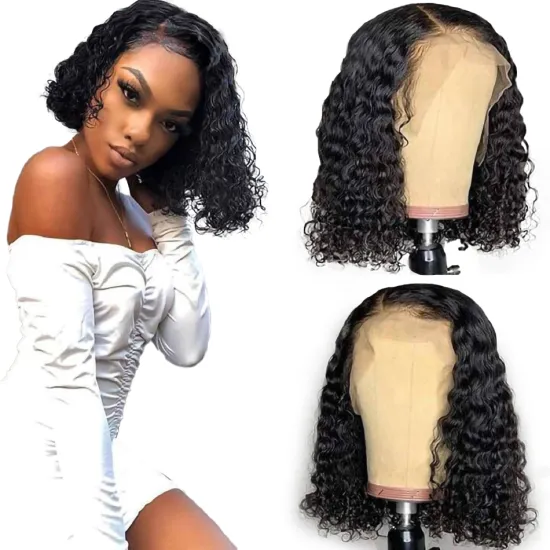 Perruque Pixie Cut Wig Human Hair Curly Bob Short Pixie Cut Lace Wig 13x4 Lace Frontal Pixie Wig With Baby Hair