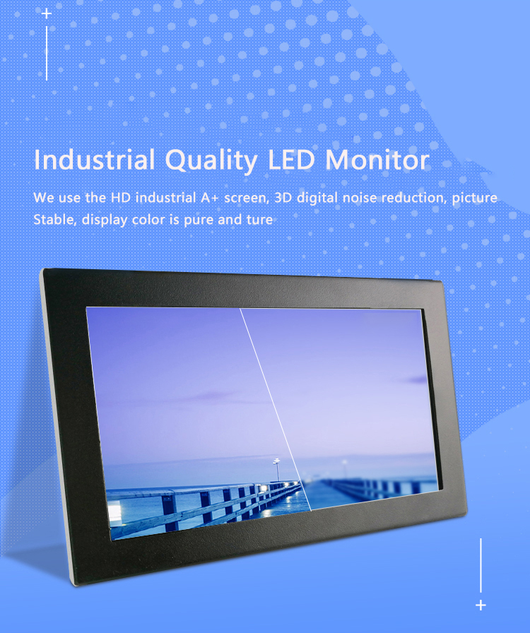 Rugged monitor capacitive