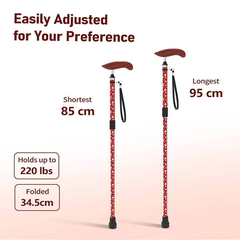 Modern Carbon Fiber Folding Cane for Men - View 4