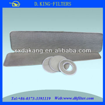 stainless steel 1-30micron carbon filter disc