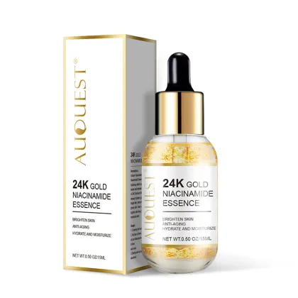 24K Gold Niacinamide Serum - New Arrival Face Serum for Tightening, Moisturizing, and Wrinkle Removal