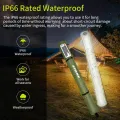 Linterna solar inflable con USB recargable y 4 modos