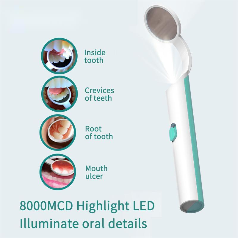 Dental Examination Mirror with Led Light