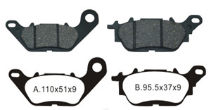 MX de Júpiter de pastilhas de freio da motocicleta