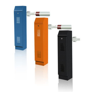 Brushless barrier gate DC motor with control system