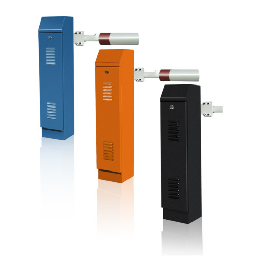 Brushless barrier gate DC motor with control system