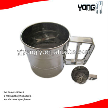 Stainless steel flour sifter/baking sifter/flour sieve