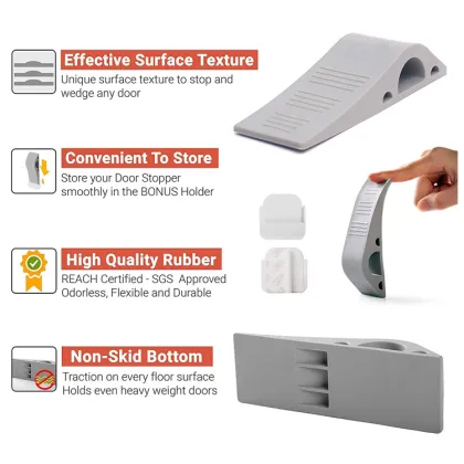 Silicone Door Stop Rubber Flexible Door Stop