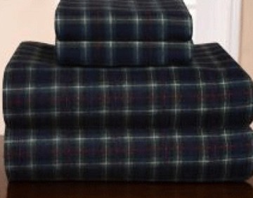 Printed Flannel Sheet Set