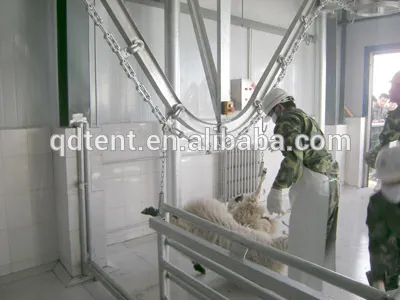 Full automatic sheep mutton slaughter equipment