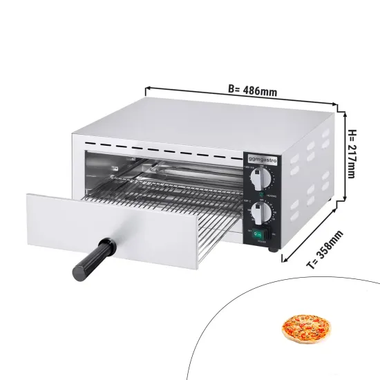 Commerial Pizza Oven 1 Tray Portable Gas Electric Pizza Oven Best Commercial Used 2 Trays 4 Trays 6 Trays 9 Trays 12trays Bread Bakery Oven Mpofp135