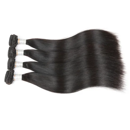 Natural Yaki Weave Brazilian Remy Cuticle Aligned Virgin Human Hair Bundles Unprocessed Extensions