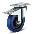 High quality 160mm Elastic Rubber Caster and Wheel