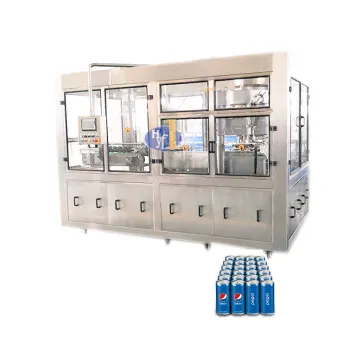 Aluminum Beverage Cans Energy Drink Filling Machine Production Line
